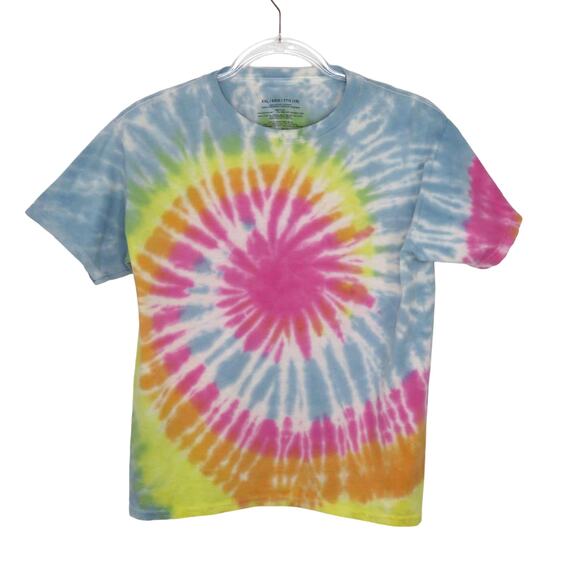 Tie Dye Baby Tee Crop Top XS - Picture 2 of 6